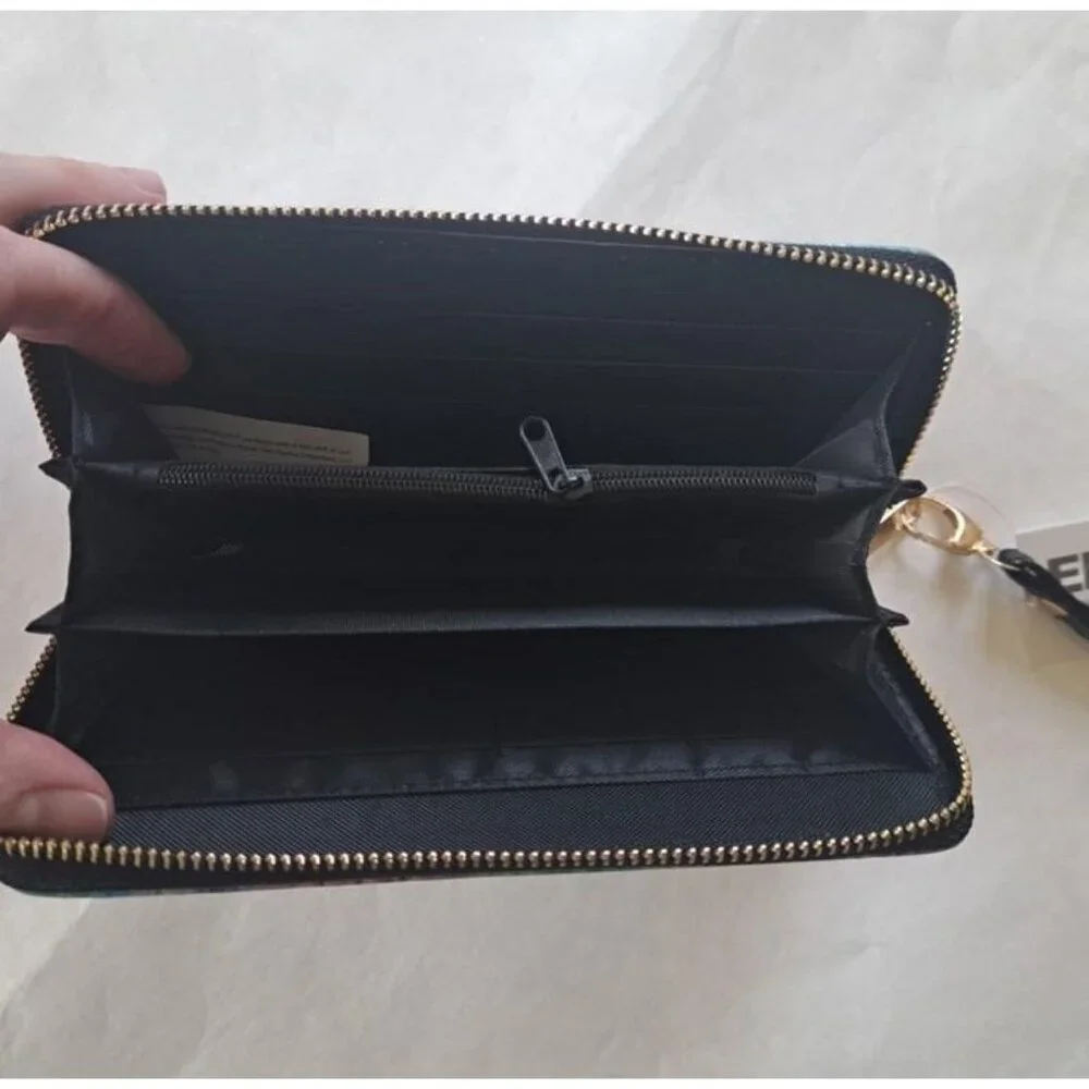 New Elvis Presley Clutch Purse Wallet Zip Wristlet Phone Coin Holder Pictures - Picture 3 of 3
